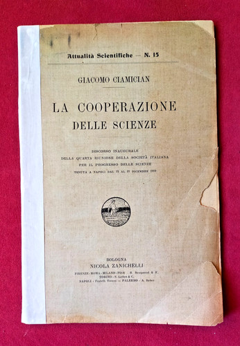 Cooperazione delle scienze - cooperazione,