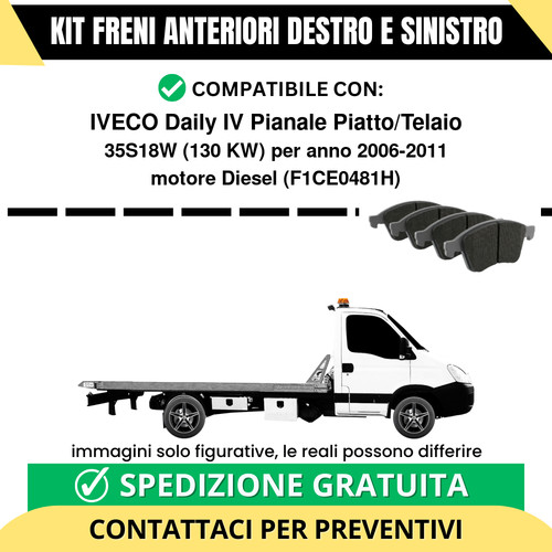 Pastiglie freno anteriori - anteriori, per