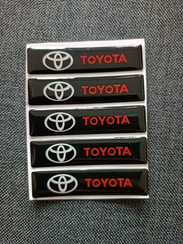 Badge logo toyota embleme - 5x,