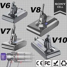 Batteria 9000 mAh per Dyson V8 V7 V6 V10 DC58 batteria SV10 Absolute aspirapolvere/filtro