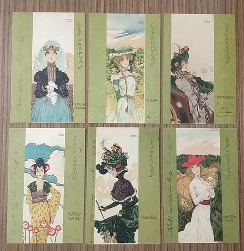 Art nouveau cartolina ill - art,