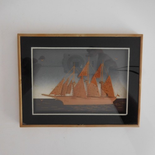 Quadro cornice nave - cornice, veliero
