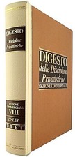 Digesto delle discipline - digesto,