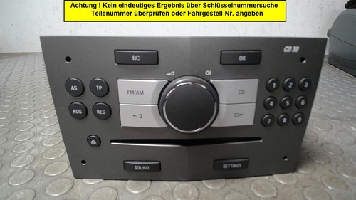 Radio cd30 opel - cd30, (sposata)