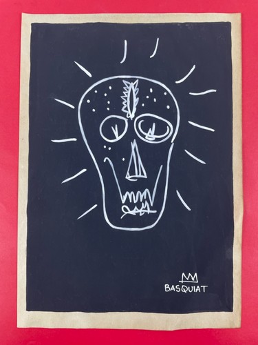 Jean michel basquiat - jean-michel, disegno