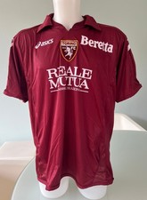 MAGLIA UFFICIALE TORINO ALLENAMENTO GRANATA HOME RUBIN 33 SERIE A 2007/08 USATA