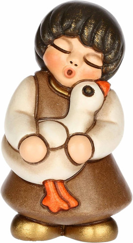 Bimba con oca - con,