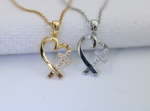 Collana catena acciaio - collana, in