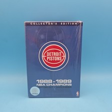 NBA Detroit Pistons 1989 Champions Motor City Madness  (DVD, 2006, 11-Disc Set)