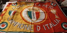 As Roma Bandiera Vintage Anni 80 No Sciarpa Ultras. 100 X 70 cm.
