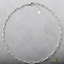 COLLANA DONNA A CATENA ARGENTO