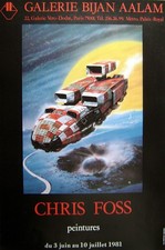 CHRIS FOSS- Affiche originale