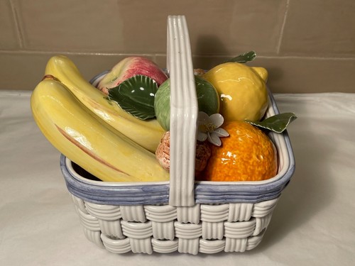 Cesto frutta ceramica - , italiana
