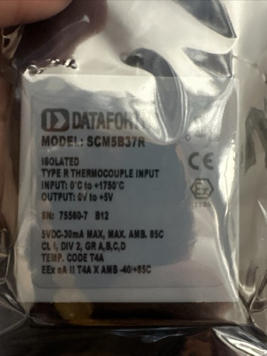 Dataforth scm5b37 type - scm5b37,