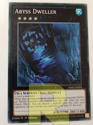 Abitante dell abisso abyss - dell'abisso, /