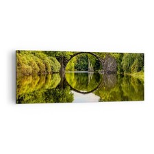 Quadro su Tela 140x50cm parco