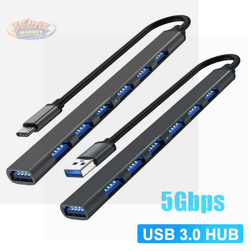 Hub usb tipo - c, 7