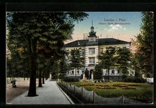 Cartolina Landau i. Palatinato, Città Alta. scuola bambina 