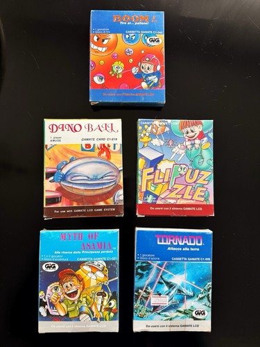 Gamate lcd games - lcd, giochi