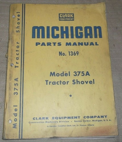 Michigan clark 375a - michigan,