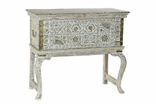 BAULE LEGNO CASSA LEGNO CONTENITORE CASSAPANCA CAMERA  SHABBY CHIC STILE ETNICO