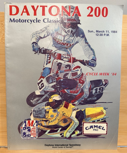 Programma daytona 200 - daytona, 1984