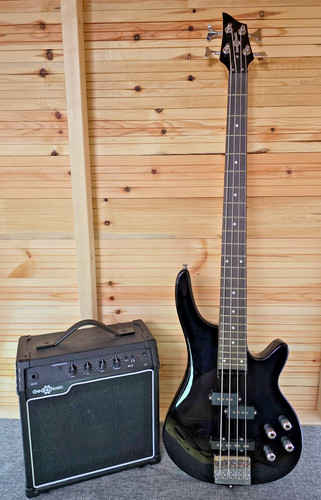 Gear4music bass guitar - bass, bundle