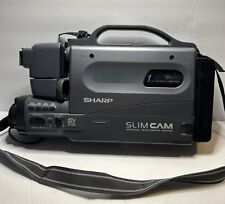 Sharp Slim Cam 1 Lux Minimum Illumination VHS Camera-UNTESTED