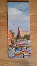 quadro mario rombolini "lerici" 12x30
