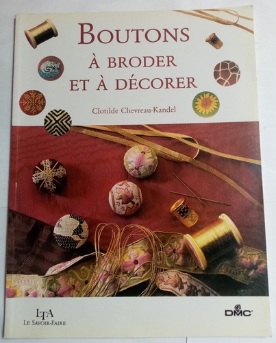 Livre boutons broder - livre,