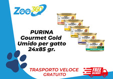 GOURMET GOLD da 24x85gr Lattine umido per GATTI + trasporto gratuito!!