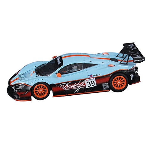 Slot car racer - car, sideways