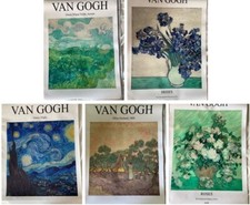 Vincent Van Gogh Poster set  70x50 cm - 5 stampe - art quadri