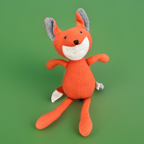 Peluche volpe orecchio - , righe