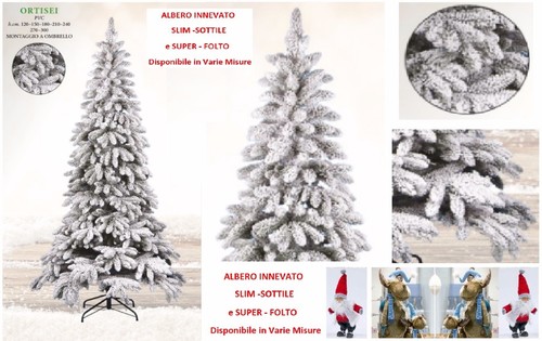 Albero natale ortisei 150 - natale, cm.150