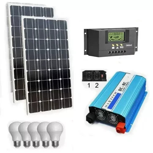 Kit fotovoltaico 2kw - kit,