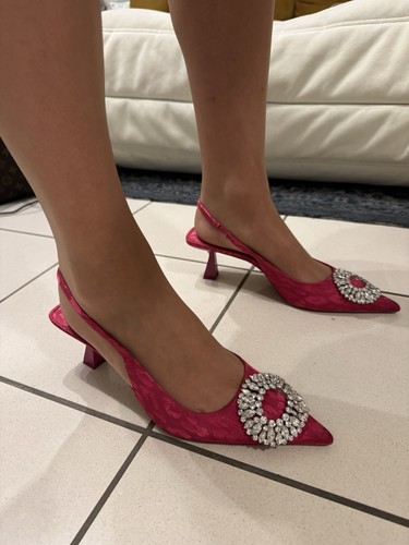 Zara donna slingbacks tacco