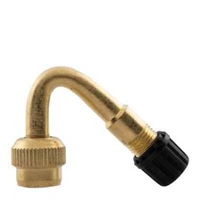 Prolunga valvola curva universale 45° per pneumatici auto moto autocarro HOFMANN