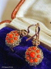 Orecchini corallo - orecchini,