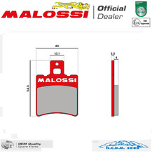 PASTIGLIE FRENO MALOSSI MHR