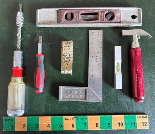 Vintage carpenter tools hammer - vintage,
