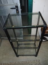 Alluminio E Vetro, Libreria, Mensole Porta Oggetti