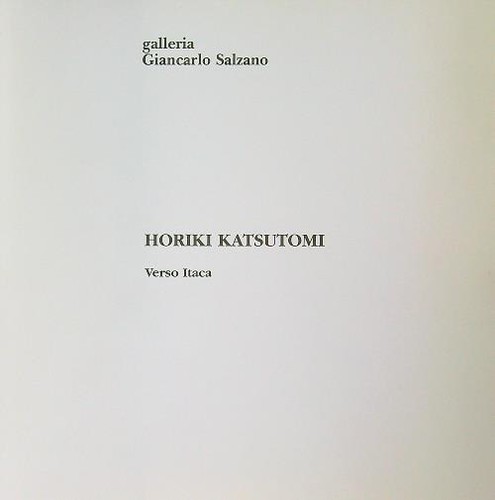 Horiki katsutomi verso itaca - -,