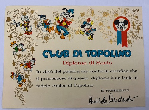 Walt disney club - disney, topolino