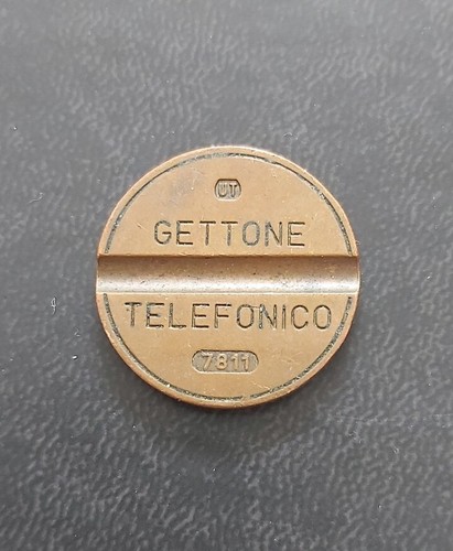 Gettone telefonico 7811 raro - telefonico,