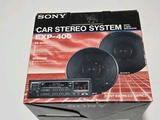 Autoradio vintage Sony con