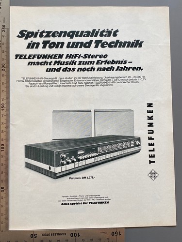Telefunken hifi stereo - stereo, opus