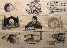Disegni china e - 6, matita
