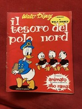 ALBO RAMA il Tesoro Del Polo Nord  Romanzi Di WALT disney 1960 Topolino Paperino
