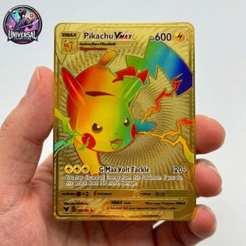 Pokemon card pikachu vmax - card,